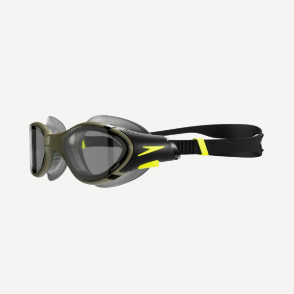Очки для плавания Speedo Biofuse 2.0 Polarised (поляризационные; черный/зеленый)